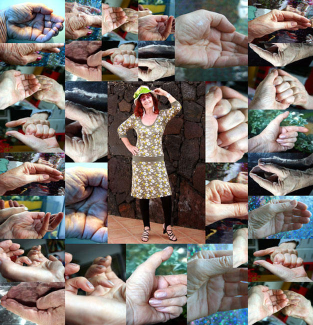 collage mit Händen